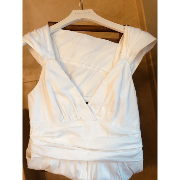 BCBG White Dress Sleeveless Size 0 - Picture 3 of 11